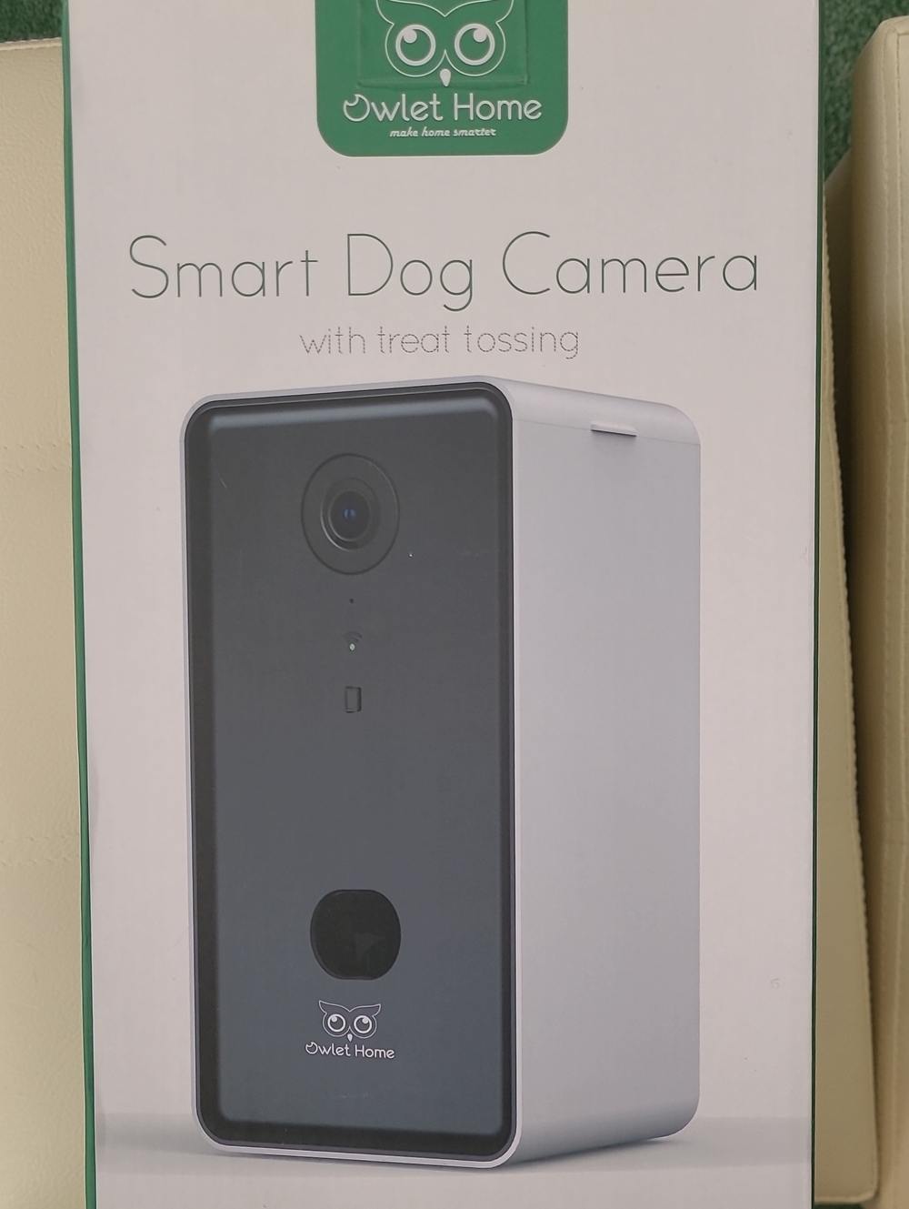 Smart Dog Camera - White/Black